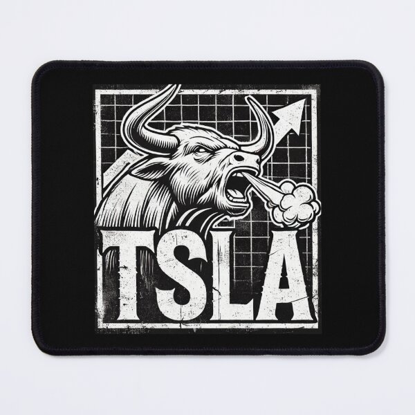 Item preview, tesla Stock Investor EV Market Bull Run Trading Design designed and sold by TEEJAMBOREE.