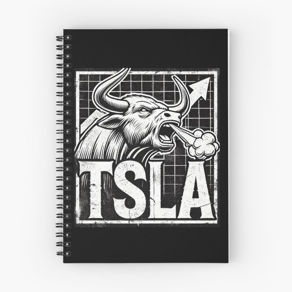 Item preview, tesla Stock Investor EV Market Bull Run Trading Design designed and sold by TEEJAMBOREE.