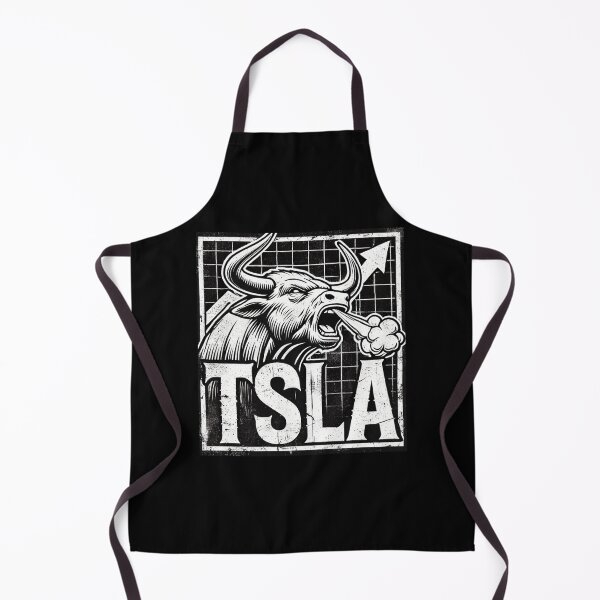 Item preview, tesla Stock Investor EV Market Bull Run Trading Design designed and sold by TEEJAMBOREE.