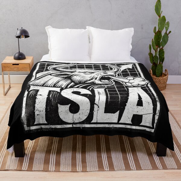 Item preview, tesla Stock Investor EV Market Bull Run Trading Design designed and sold by TEEJAMBOREE.