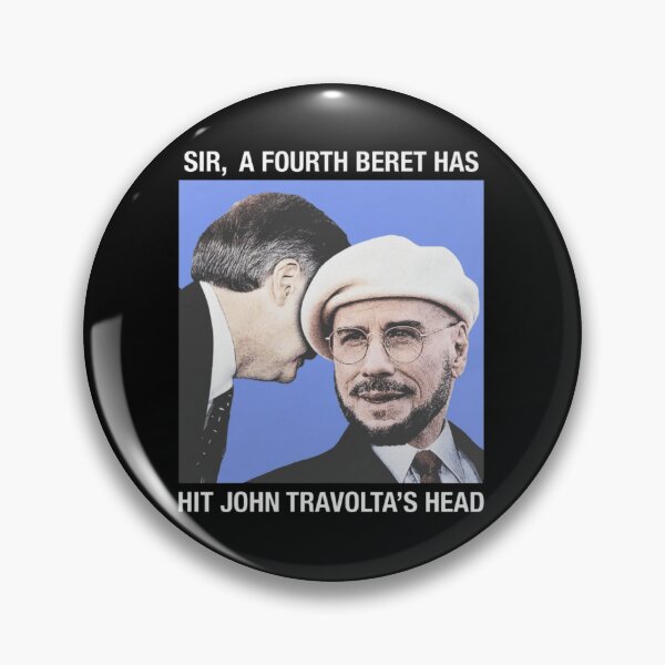 Item preview, John Travolta Sir, A Fourth Beret Has Hit Actor's Head. designed and sold by Soceitiz.