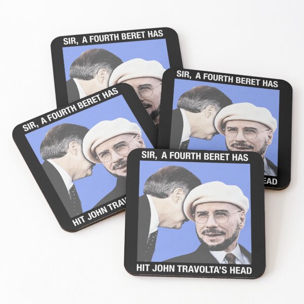 Item preview, John Travolta Sir, A Fourth Beret Has Hit Actor's Head. designed and sold by Soceitiz.