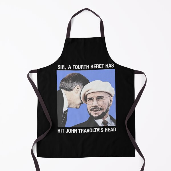 Item preview, John Travolta Sir, A Fourth Beret Has Hit Actor's Head. designed and sold by Soceitiz.