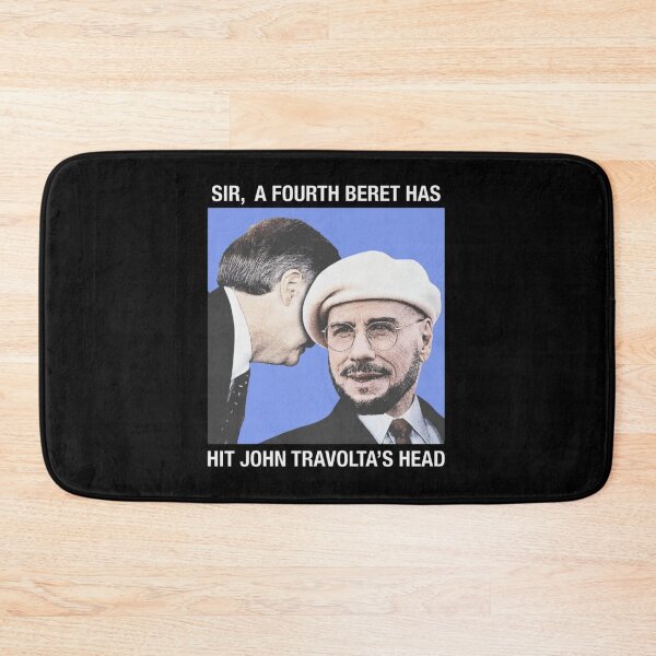 Item preview, John Travolta Sir, A Fourth Beret Has Hit Actor's Head. designed and sold by Soceitiz.