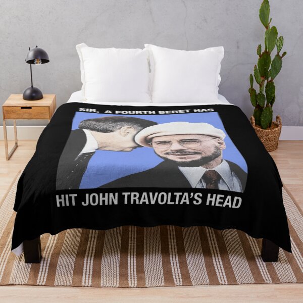 Item preview, John Travolta Sir, A Fourth Beret Has Hit Actor's Head. designed and sold by Soceitiz.