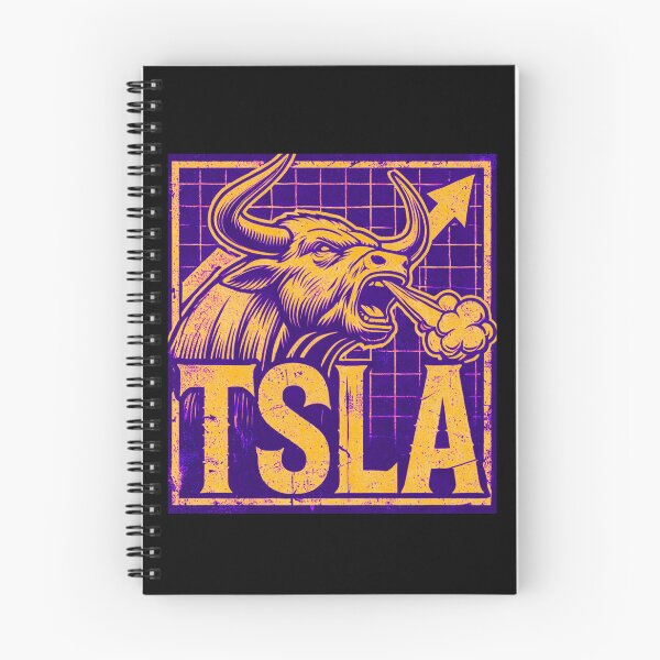 Item preview, tesla Stock Investor EV Market Bull Run Trading Design designed and sold by TEEJAMBOREE.