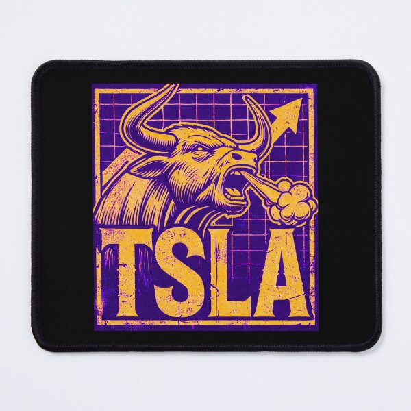 Item preview, tesla Stock Investor EV Market Bull Run Trading Design designed and sold by TEEJAMBOREE.