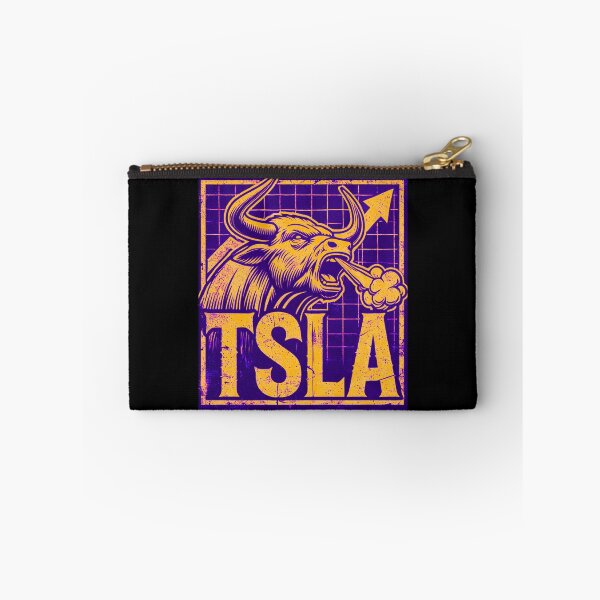 Item preview, tesla Stock Investor EV Market Bull Run Trading Design designed and sold by TEEJAMBOREE.
