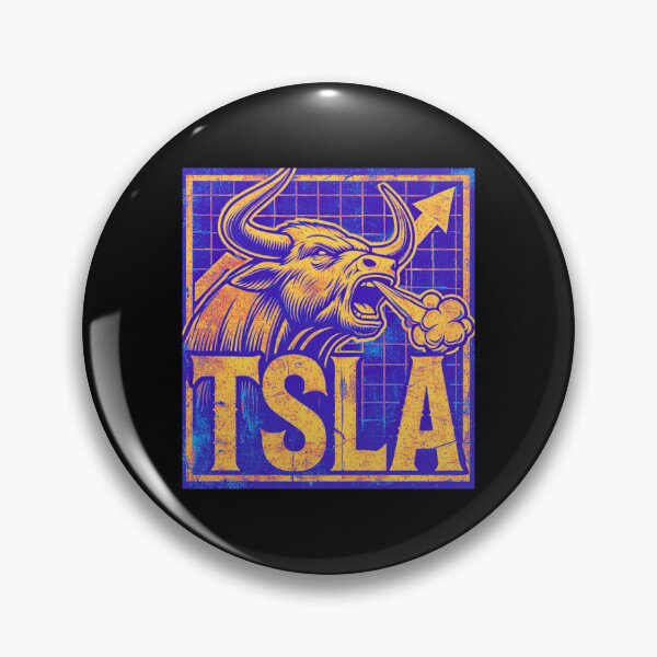 Item preview, tesla Stock Investor EV Market Bull Run Trading Design designed and sold by TEEJAMBOREE.