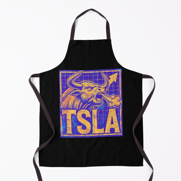 Item preview, tesla Stock Investor EV Market Bull Run Trading Design designed and sold by TEEJAMBOREE.