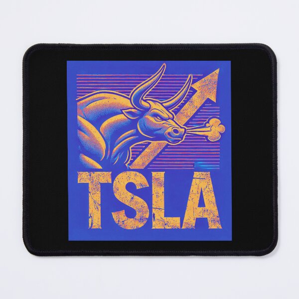 Item preview, tesla Stock Investor EV Market Bull Run Trading Design designed and sold by TEEJAMBOREE.