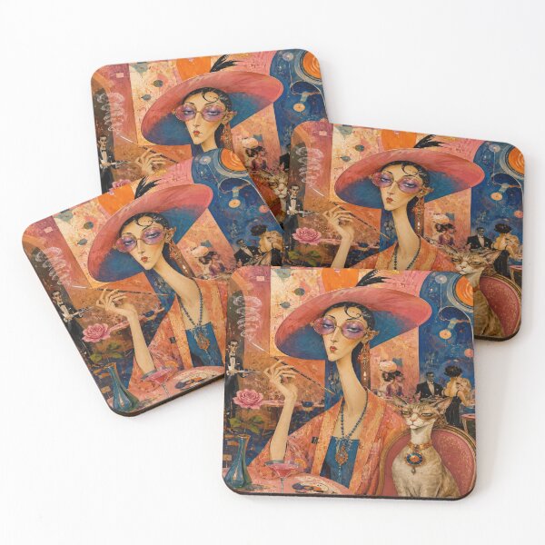 Item preview, Beautiful girl with a cat. designed and sold by Natalia-Vlad.