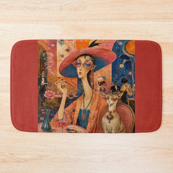 Item preview, Beautiful girl with a cat. designed and sold by Natalia-Vlad.