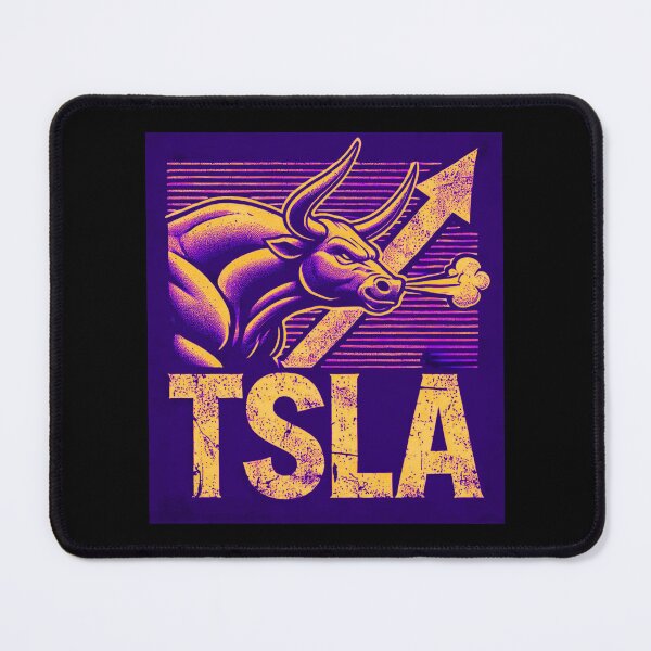 Item preview, tesla Stock Investor EV Market Bull Run Trading Design designed and sold by TEEJAMBOREE.