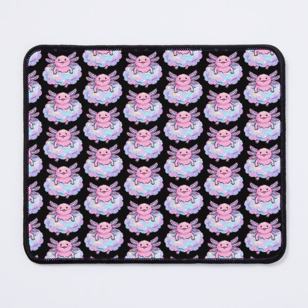 Item preview, Iridescent Fluffy Salamander Sky Voyager designed and sold by Emegan Print Art.