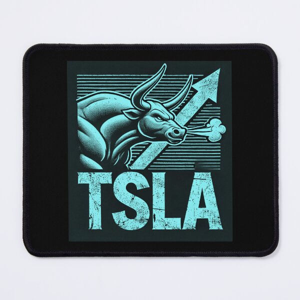 Item preview, tesla Stock Investor EV Market Bull Run Trading Design designed and sold by TEEJAMBOREE.