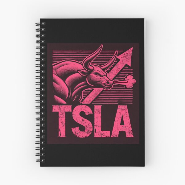 Item preview, tesla Stock Investor EV Market Bull Run Trading Design designed and sold by TEEJAMBOREE.