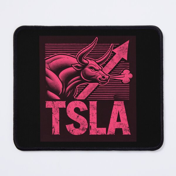 Item preview, tesla Stock Investor EV Market Bull Run Trading Design designed and sold by TEEJAMBOREE.