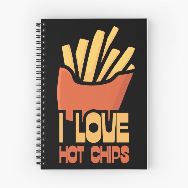 Item preview, I Love Hot Chips designed and sold by Dondonmart.
