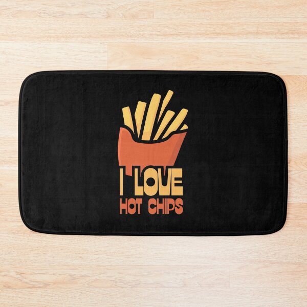 Item preview, I Love Hot Chips designed and sold by Dondonmart.