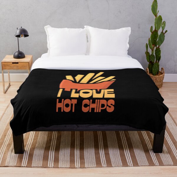 Item preview, I Love Hot Chips designed and sold by Dondonmart.