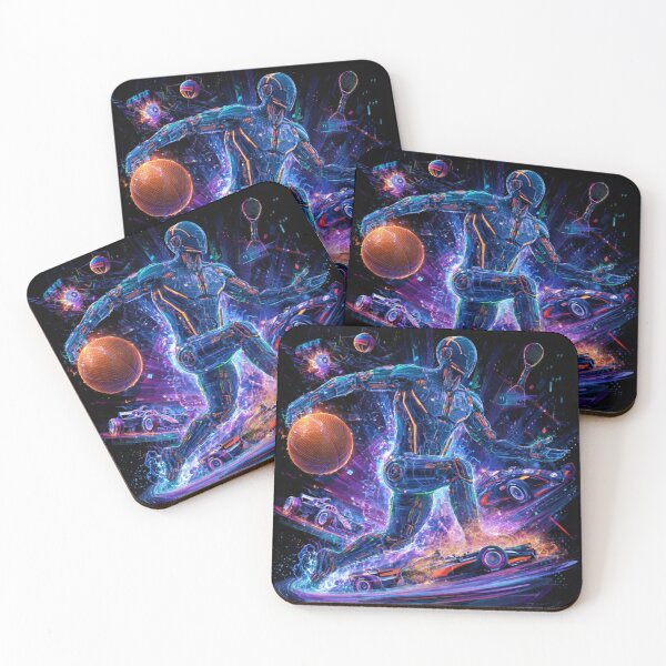 Item preview, Cyber Sports Universe | AI Multi-Sport God | Basketball F1 Tennis Holographic Champion designed and sold by AiNaturalsOnly.