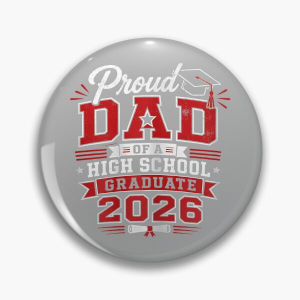 Item preview, Proud Dad of a High School 2026 Graduate Senior Graduation designed and sold by GreggRoss.