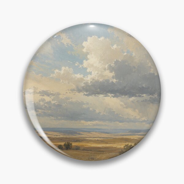 Item preview, Prairie Storm Landscape Painting designed and sold by SaryaSmyth19.