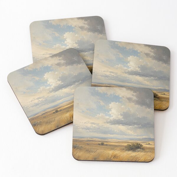 Item preview, Prairie Storm Landscape Painting designed and sold by SaryaSmyth19.