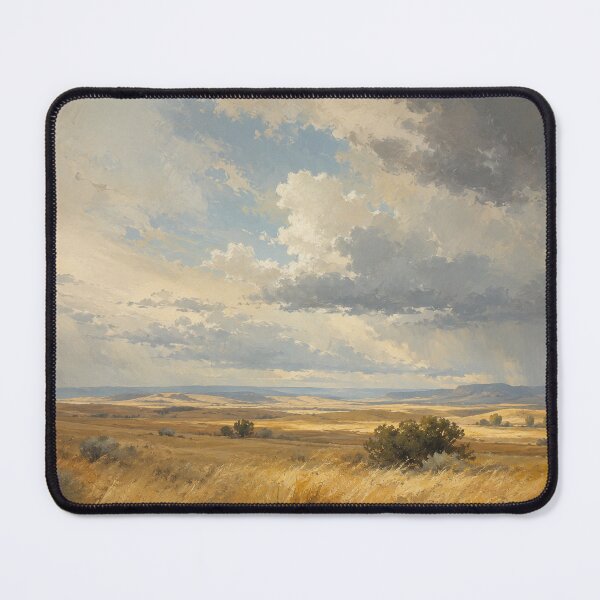 Item preview, Prairie Storm Landscape Painting designed and sold by SaryaSmyth19.