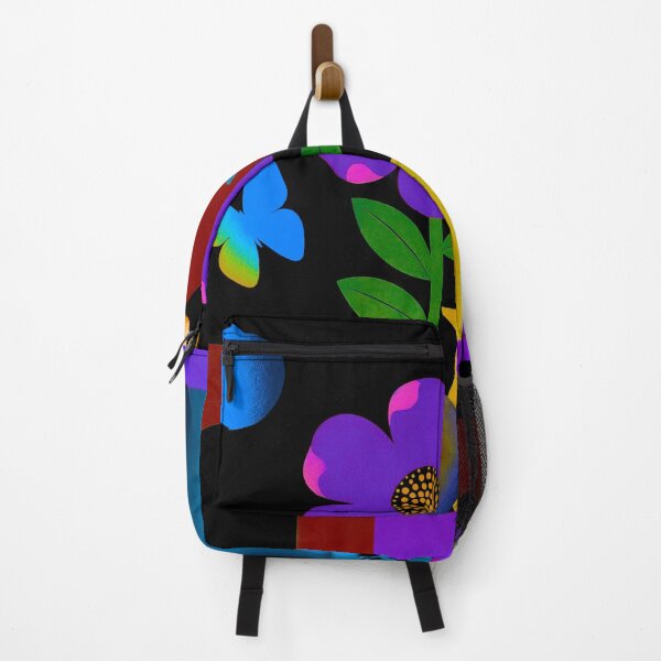 Item preview, Cosmic Violet Bloom | Retro Neon Floral Fantasy designed and sold by joycrysstudio.