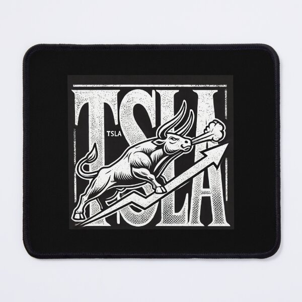 Item preview, tesla Stock Investor EV Market Bull Run Trading Design designed and sold by TEEJAMBOREE.