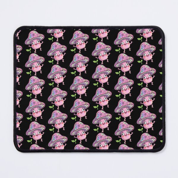 Item preview, Pink Iridescent Sprout Fungi Character designed and sold by Emegan Print Art.