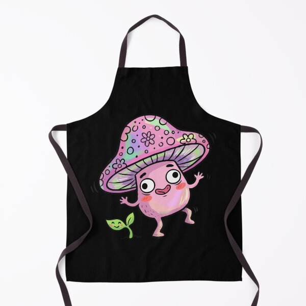 Item preview, Pink Iridescent Sprout Fungi Character designed and sold by Emegan Print Art.