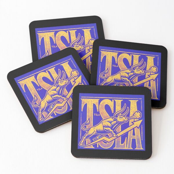 Item preview, tesla Stock Investor EV Market Bull Run Trading Design designed and sold by TEEJAMBOREE.