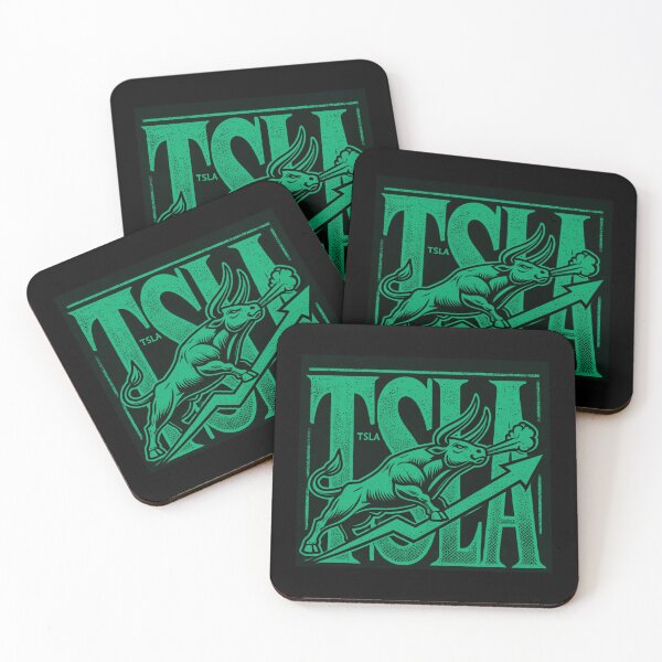 Item preview, tesla Stock Investor EV Market Bull Run Trading Design designed and sold by TEEJAMBOREE.