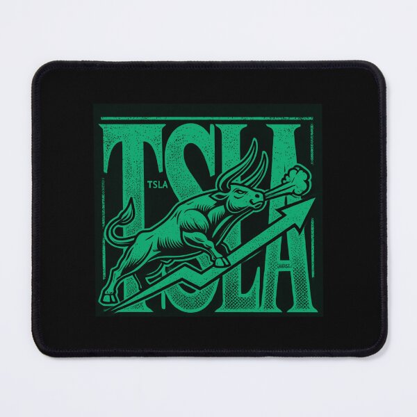 Item preview, tesla Stock Investor EV Market Bull Run Trading Design designed and sold by TEEJAMBOREE.