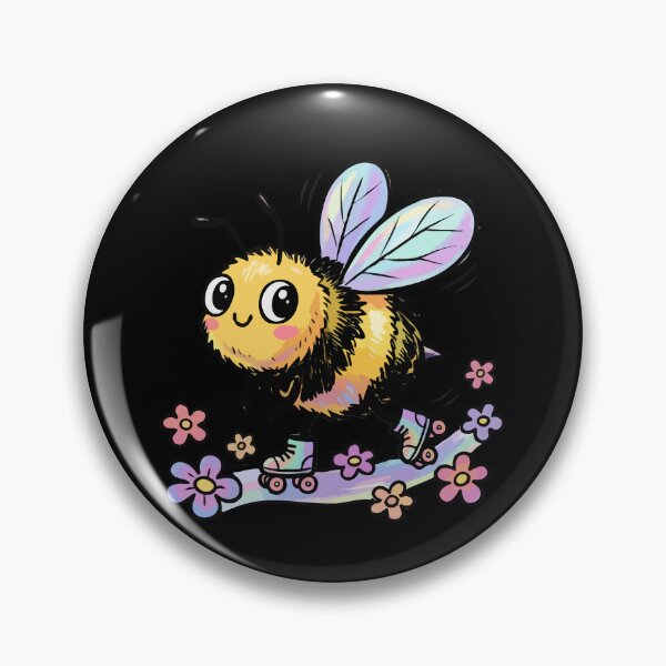 Item preview, Iridescent Winged Skating Pollinator designed and sold by Emegan Print Art.