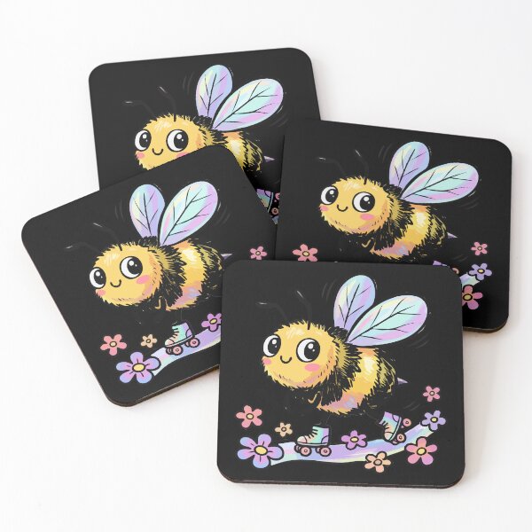 Item preview, Iridescent Winged Skating Pollinator designed and sold by Emegan Print Art.