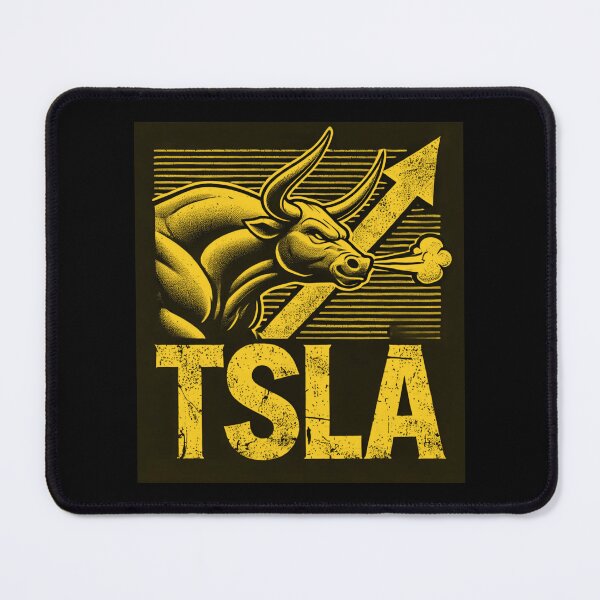 Item preview, tesla Stock Investor EV Market Bull Run Trading Design designed and sold by TEEJAMBOREE.