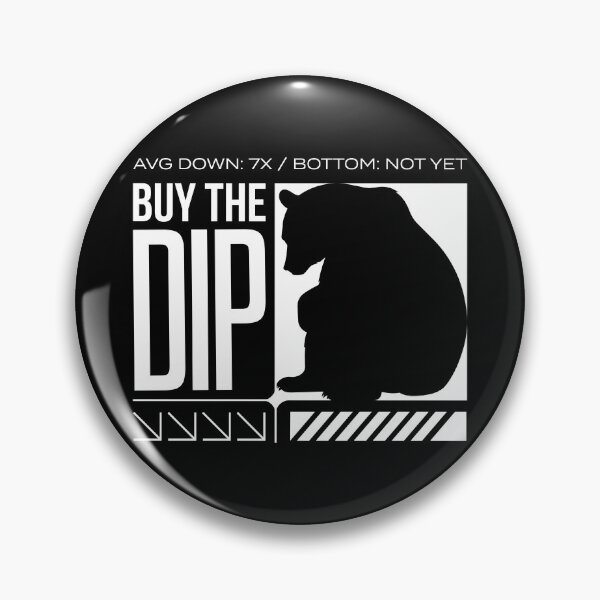 Item preview, Buy The Dip Average Down Crypto Bear Streetwear designed and sold by BRINGOO.