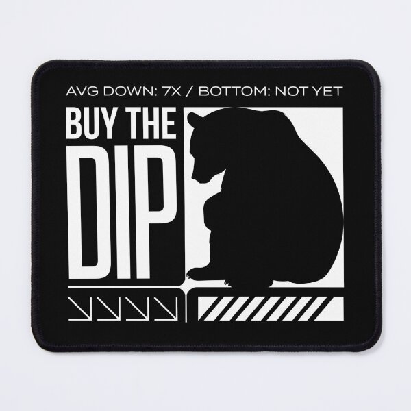 Item preview, Buy The Dip Average Down Crypto Bear Streetwear designed and sold by BRINGOO.