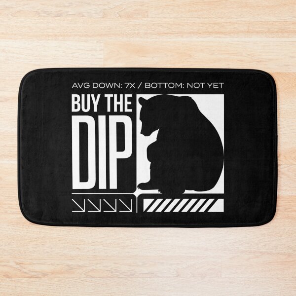 Item preview, Buy The Dip Average Down Crypto Bear Streetwear designed and sold by BRINGOO.