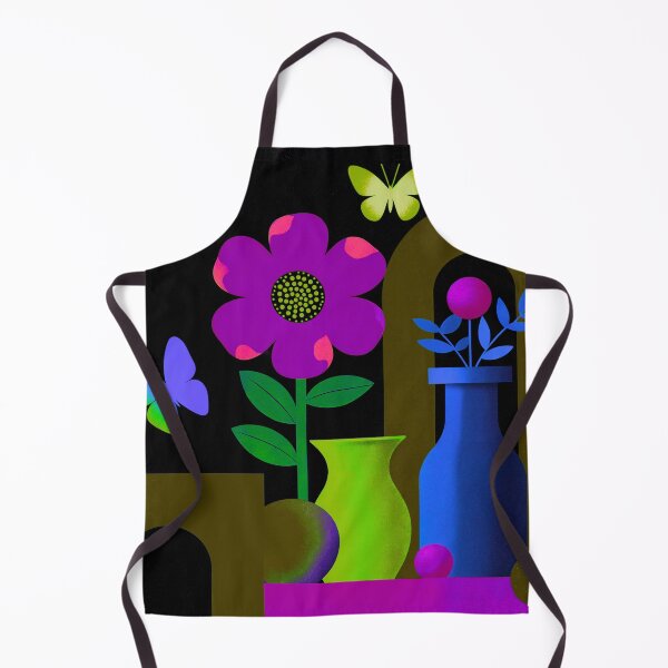 Item preview, Neon Crimson Bloom | Cyber Floral Fantasy Art designed and sold by joycrysstudio.
