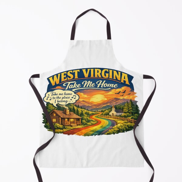 Artikelvorschau, West Virginia Take Me Home Rainbow Road entworfen und verkauft von Dresut.