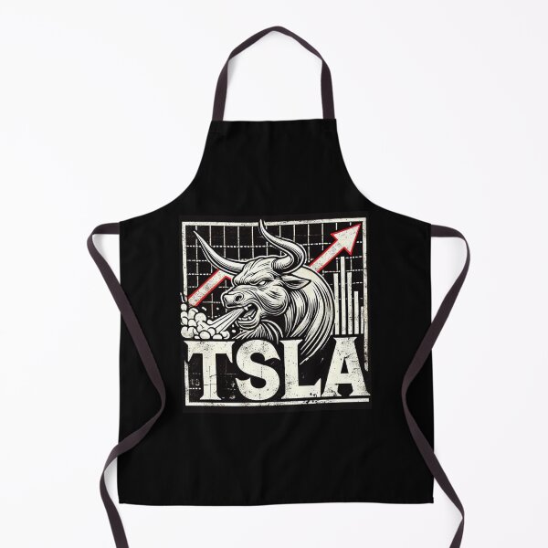 Item preview, tesla Stock Investor EV Market Bull Run Trading Design designed and sold by TEEJAMBOREE.