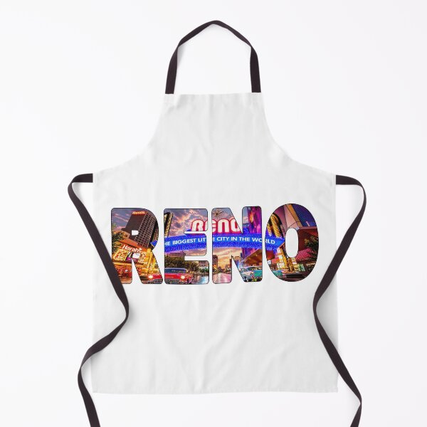 Item preview, RENO - Party City in Nevada USA Reno Arch and Casinos Lights Cars designed and sold by Adam Gormley.