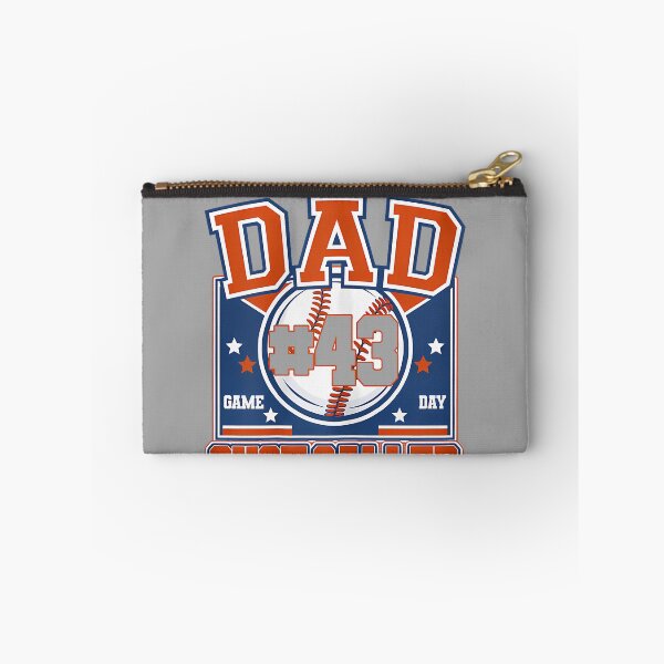 Item preview, Proud Dad of Baseball Player Number 43 Game Day Sports designed and sold by GreggRoss.