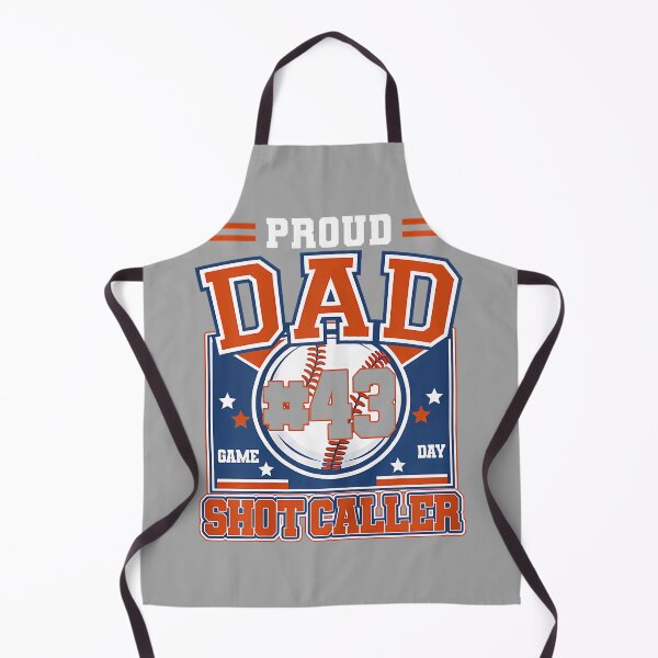 Item preview, Proud Dad of Baseball Player Number 43 Game Day Sports designed and sold by GreggRoss.