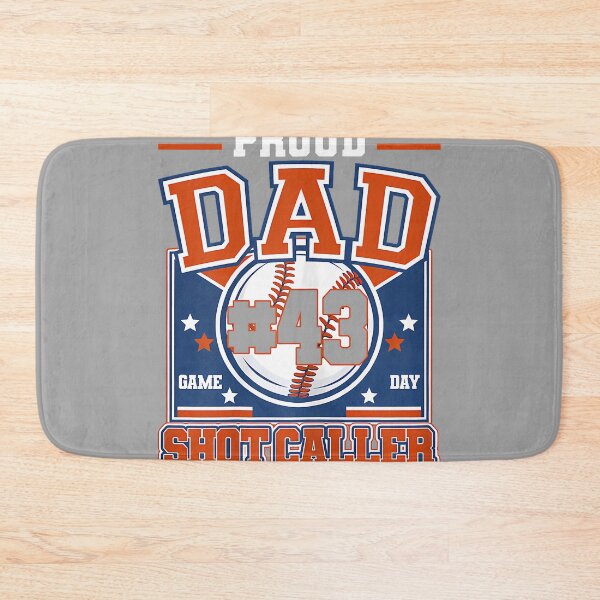Item preview, Proud Dad of Baseball Player Number 43 Game Day Sports designed and sold by GreggRoss.